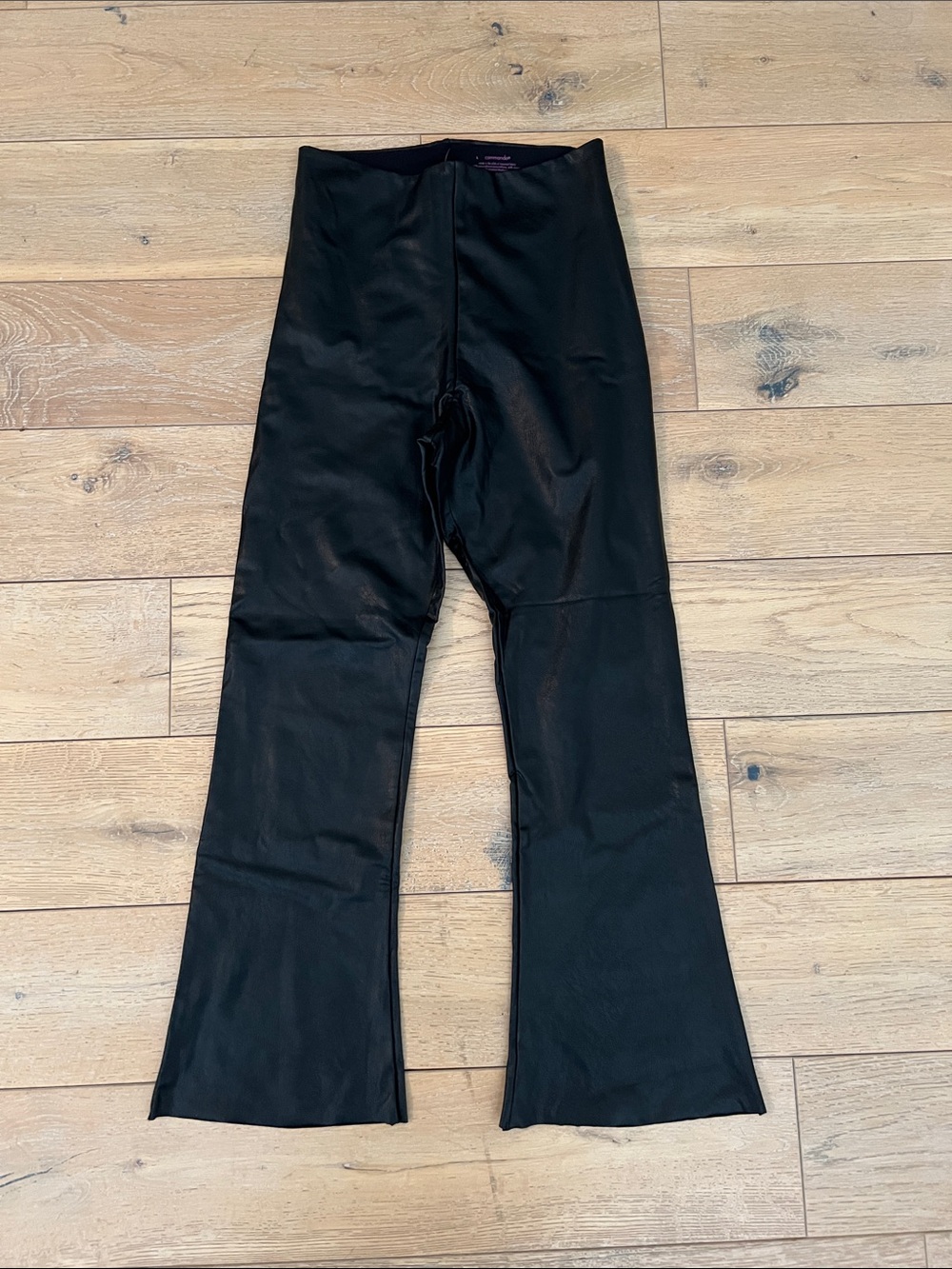 NWT Commando Black Faux Leather Pants